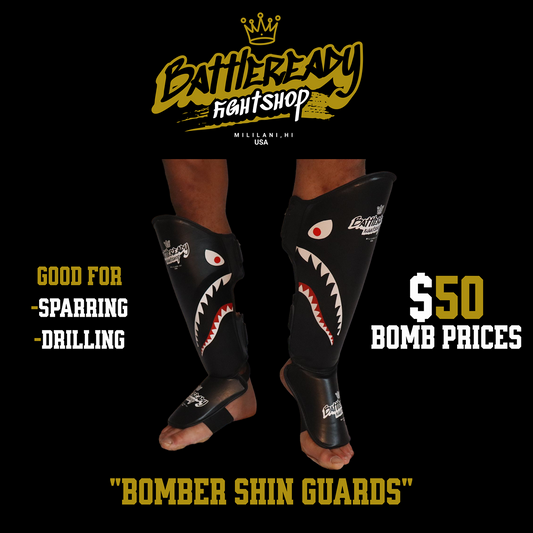 Bomber shin guards
